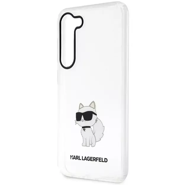 Karl Lagerfeld KLHCS23SHNCHTCT S23 S911 transparent hardcase Ikonik Choupette 5
