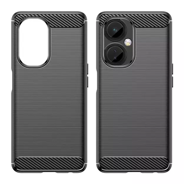 Carbon Case case for OnePlus Nord CE 3 flexible silicone carbon cover black 7
