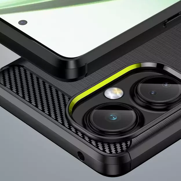 Carbon Case case for OnePlus Nord CE 3 flexible silicone carbon cover black 5