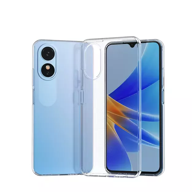 Ultra Clear 0.5mm case for Oppo A17 thin cover transparent 2