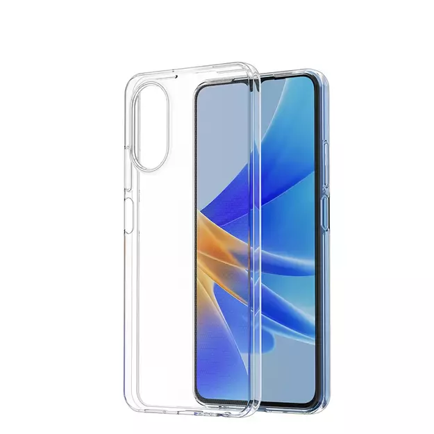 Ultra Clear 0.5mm case for Oppo A17 thin cover transparent 3