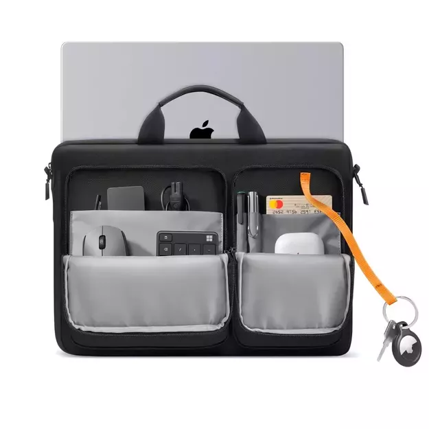 Tech-Protect Defender Bag for 17&quot  Laptop - Black 6