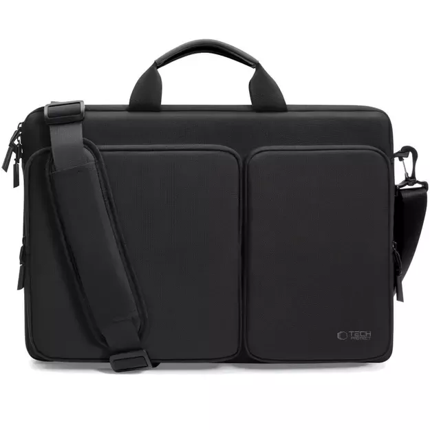Tech-Protect Defender Bag for 17&quot  Laptop - Black