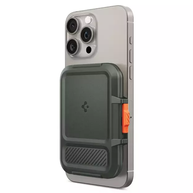 Spigen Lock Fit MagSafe Card Case - Green 11