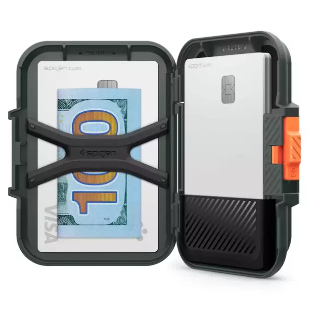 Spigen Lock Fit MagSafe Card Case - Green 12