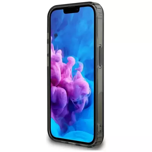 BMW IML Metal White Circle MagSafe iPhone 16e Case - Black 4