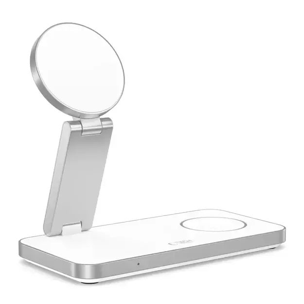 Tech-Protect QI15W-A47 MagSafe 3in1 Inductive Charger + USB-C Cable - White 3