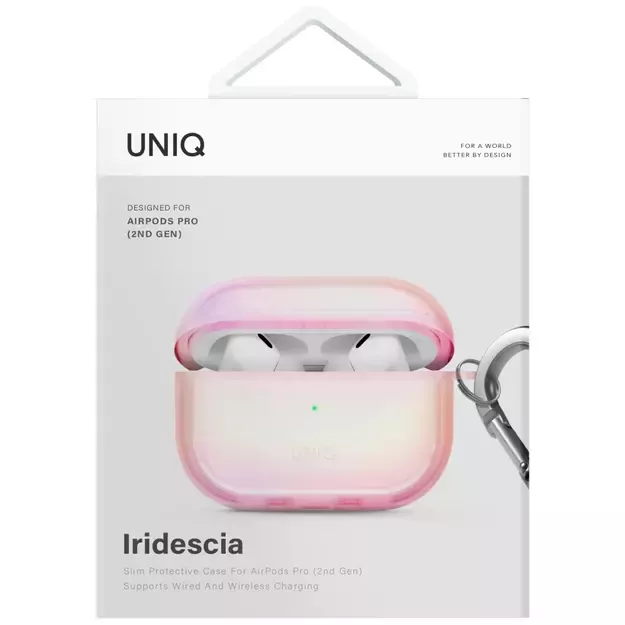 Uniq Iridescia AirPods Pro 2 Hang Case - Holo Pink 3