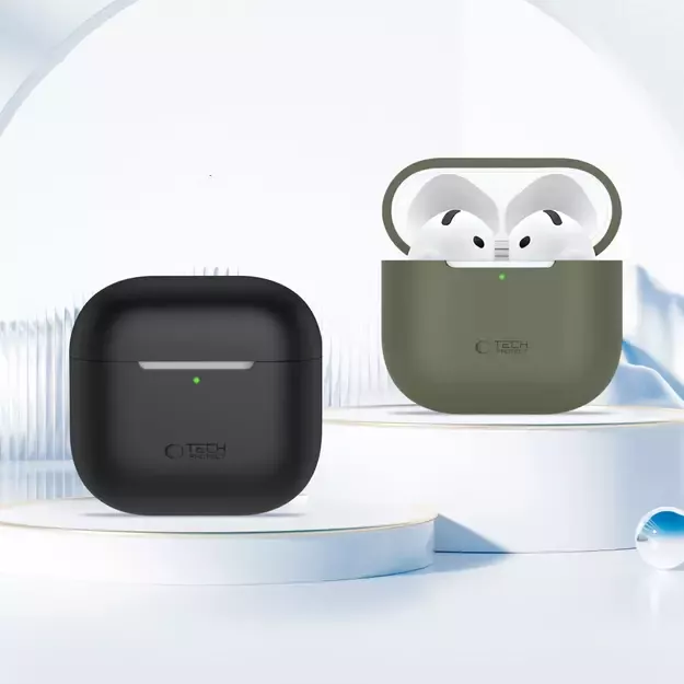 Tech-Protect Silicone Case for Apple AirPods 4 - Black 2