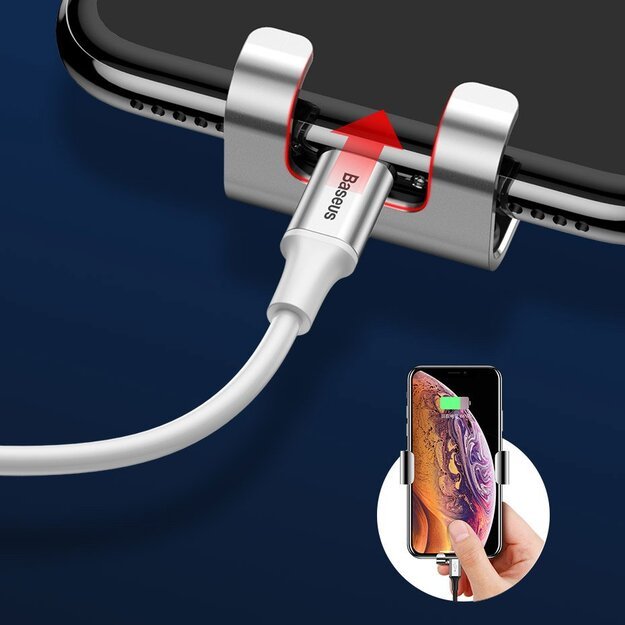 Baseus Metal Age Gravity Car Mount Metal Gravity Car Mount for CD Slot Black (SUYL-J01) 16