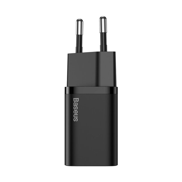 Baseus Super Si fast charger Quick Charge 3.0 Power Delivery 25W 3A + Cable USB Type C - USB Type C 3A 1m black (TZCCSUP-L01) 1