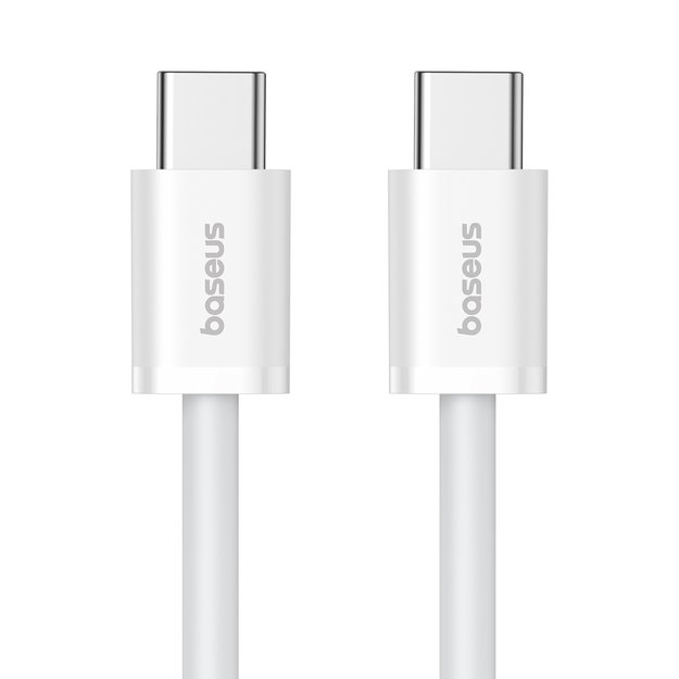 Baseus Superior Series ll USB-C - USB-C 30W 480Mb/s cable 1m - white 2