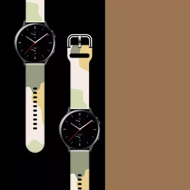 Strap Moro for Samsung Galaxy Watch 45 / 46 / 47 mm silicone bracelet watch band - pattern 14 2