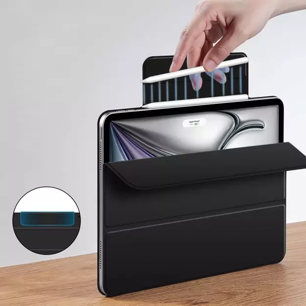 Tech-Protect Smartcase Magnetic for iPad Air 13&rdquo; 2024 / 2025 - Black 3