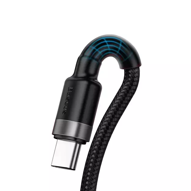 Baseus Cafule cable USB Type C SuperCharge 40W Quick Charge 3.0 QC 3.0 1m gray-black (CATKLF-PG1) 3