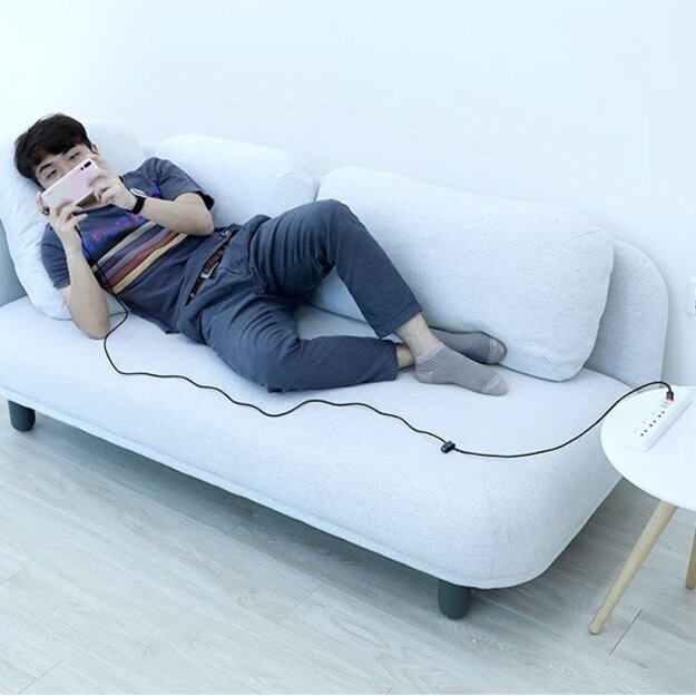 Baseus Cafule Cable durable nylon cable USB / USB-C QC3.0 2A 3M black-red (CATKLF-U91) 18