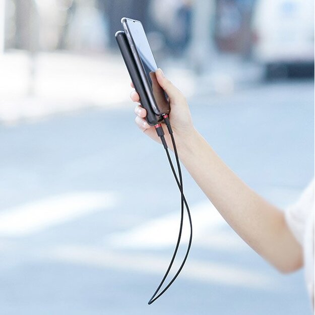 Baseus Cafule Cable durable nylon cable USB / USB-C QC3.0 2A 3M black-red (CATKLF-U91) 17