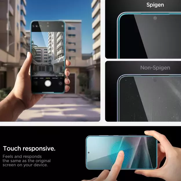 Spigen Glas.TR ”Ez Fit” Pro Tempered Glass for Samsung Galaxy S25 Edge 10
