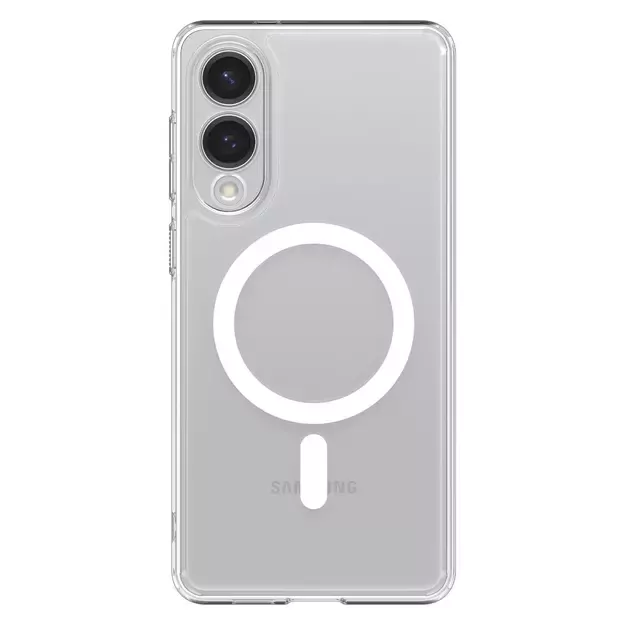 Spigen Ultra Hybrid Mag Case with MagSafe for Samsung Galaxy S25 Edge - Clear 1