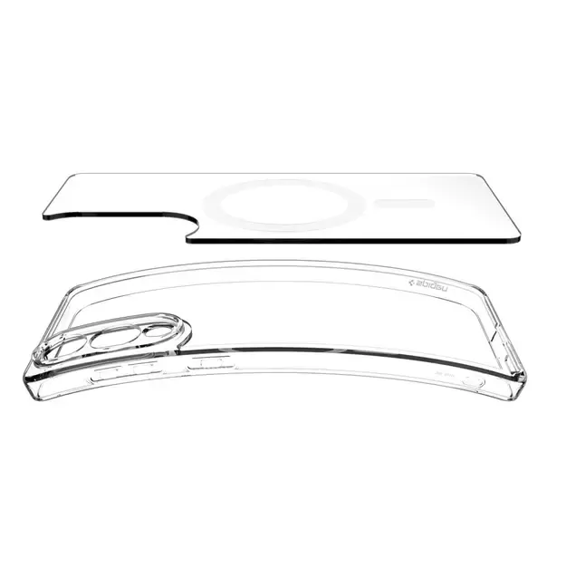 Spigen Ultra Hybrid Mag Case with MagSafe for Samsung Galaxy S25 Edge - Clear 5