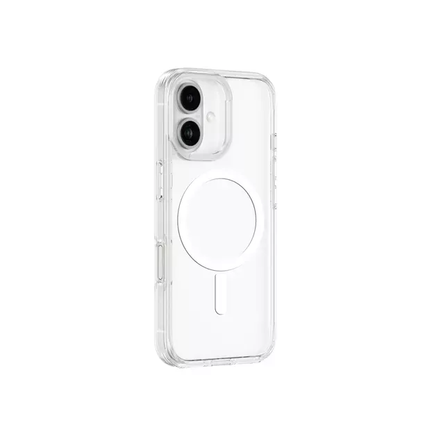 AmazingThing Minimal Mag Case with Magnetic Ring for iPhone 16 - Transparent 1