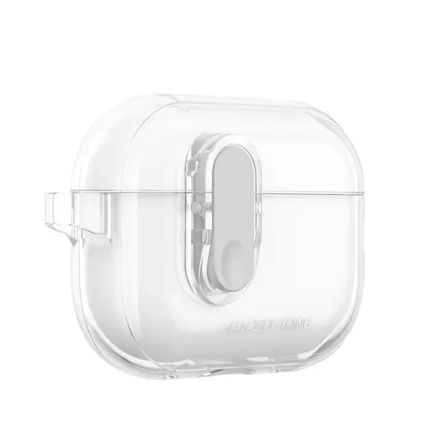 AmazingThing Minimal Case for AirPods Pro 2 Silicone Case - Transparent 1