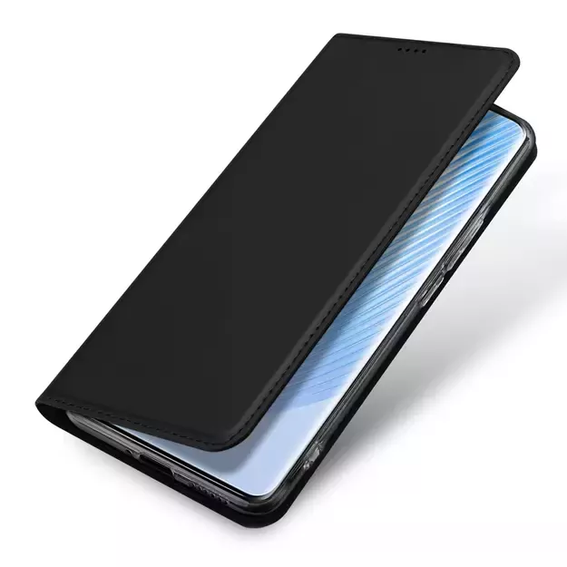 Dux Ducis Skin Pro case for Honor Magic5 flip cover card wallet stand black 5