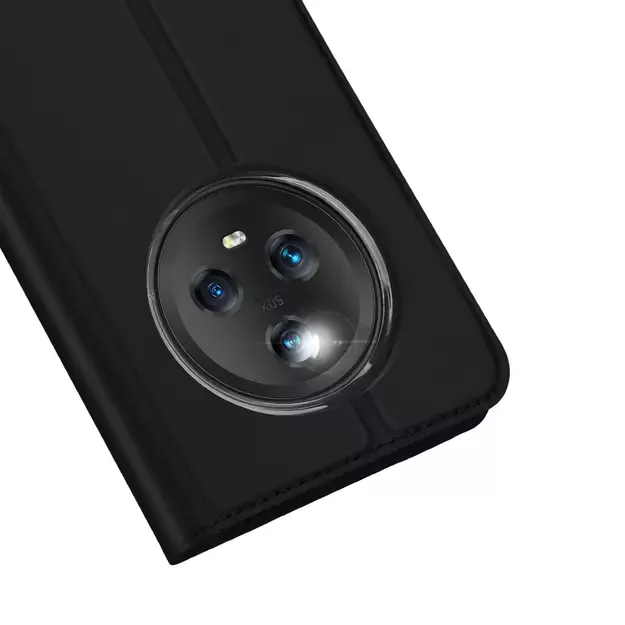 Dux Ducis Skin Pro case for Honor Magic5 flip cover card wallet stand black 4