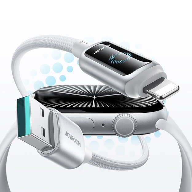 Kabel Joyroom S-A55 StarFlight 3A USB-A - Lightning 1,2m - biały 6