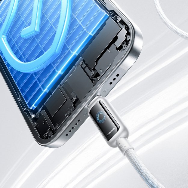 Kabel Joyroom S-A55 StarFlight 3A USB-A - Lightning 1,2m - biały 10