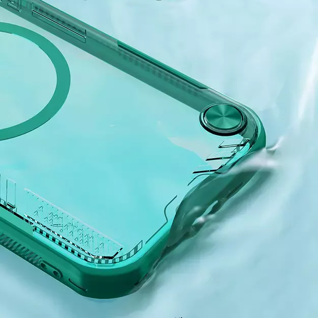 Nillkin Iceblade Prop Magnetic Case with Camera Cover and Stand for iPhone 16e - Green 5