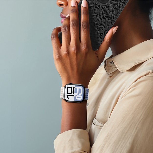 Set of 2 AmazingThing Blend Band for Apple Watch 45/46/49mm - Space Blue/Stellar 9