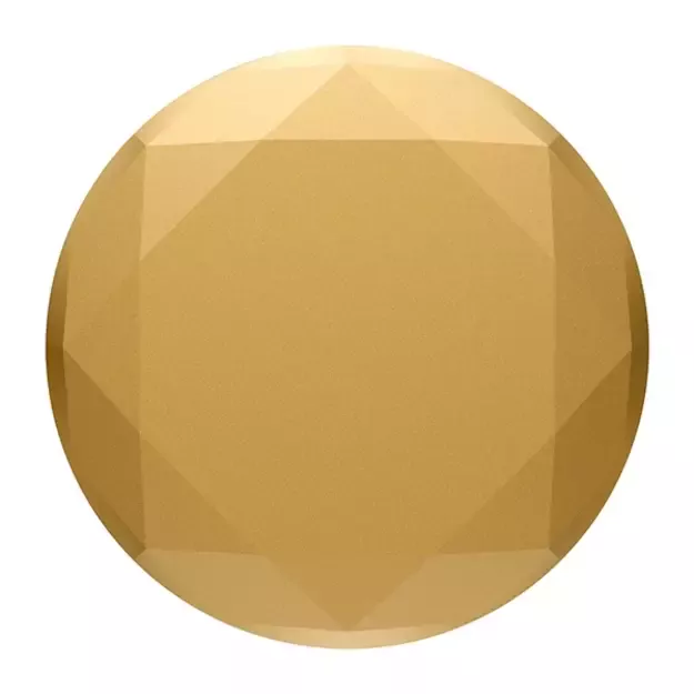 Popsockets 2 Metallic Diamond MedallionGold Phone Holder and Stand 2