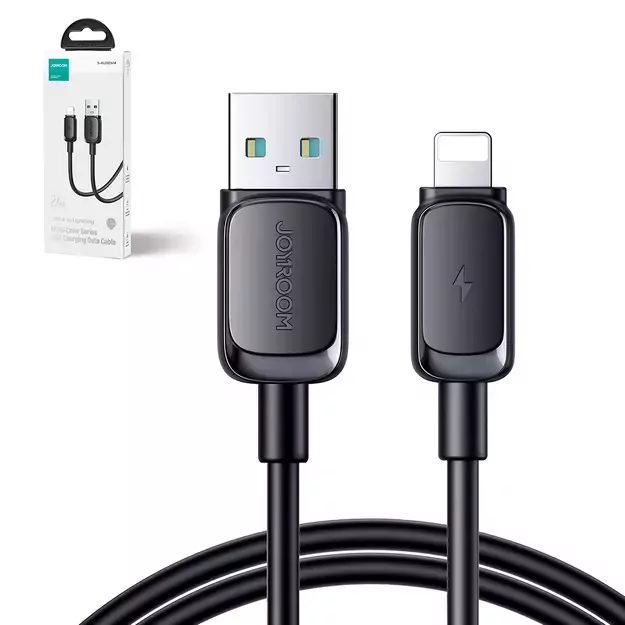 Joyroom Multi-Color Series A14 Lightning /USB-A 2.4A 1.2 m Cable - Black 20