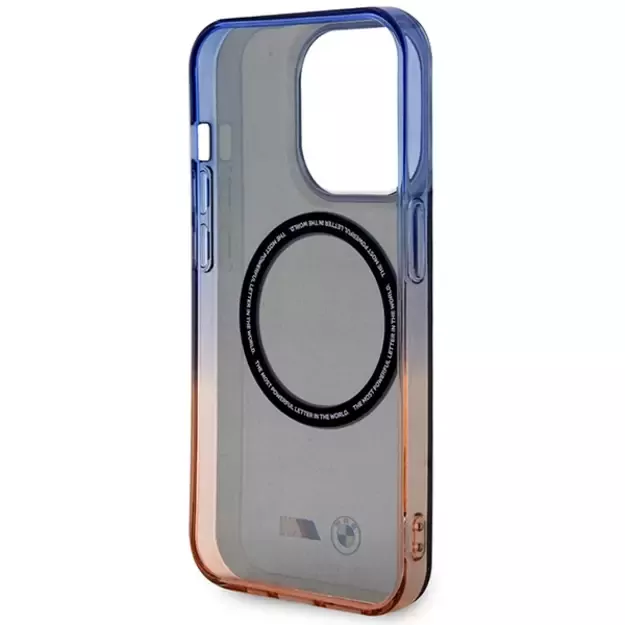 Case BMW BMHMP14XHTGE iPhone 14 Pro Max 6.7&quot  grey/grey hardcase Gradient Bumper MagSafe 8