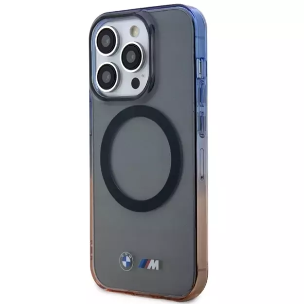 Case BMW BMHMP14XHTGE iPhone 14 Pro Max 6.7&quot  grey/grey hardcase Gradient Bumper MagSafe 3