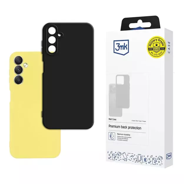 Samsung Galaxy A24 4G - 3mk Matt Case black