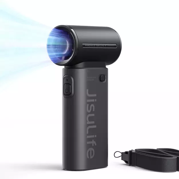 Jisulife Handheld Fan Life9 3600mAh Portable Mini Blower USB Fan - Black 1