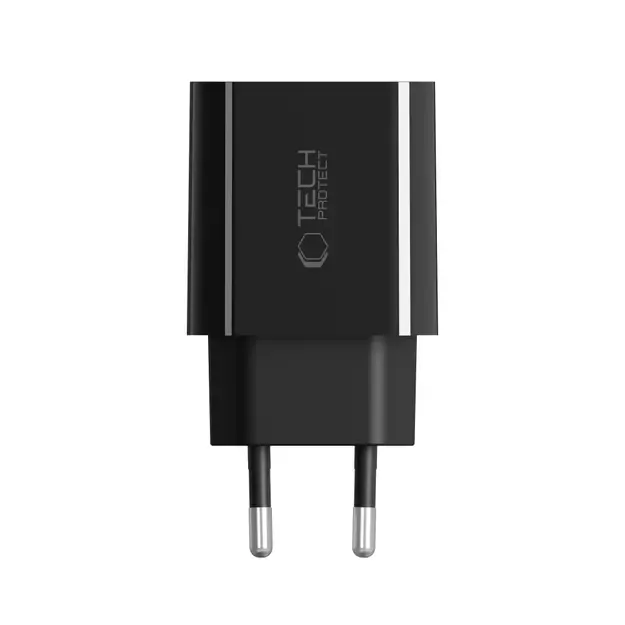Tech-Protect NC20W USB-C 1-Port PD20W Wall Charger - Black 3