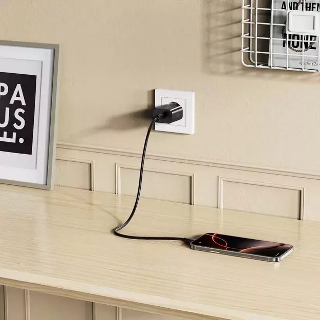 Tech-Protect NC20W USB-C 1-Port PD20W Wall Charger - Black 6