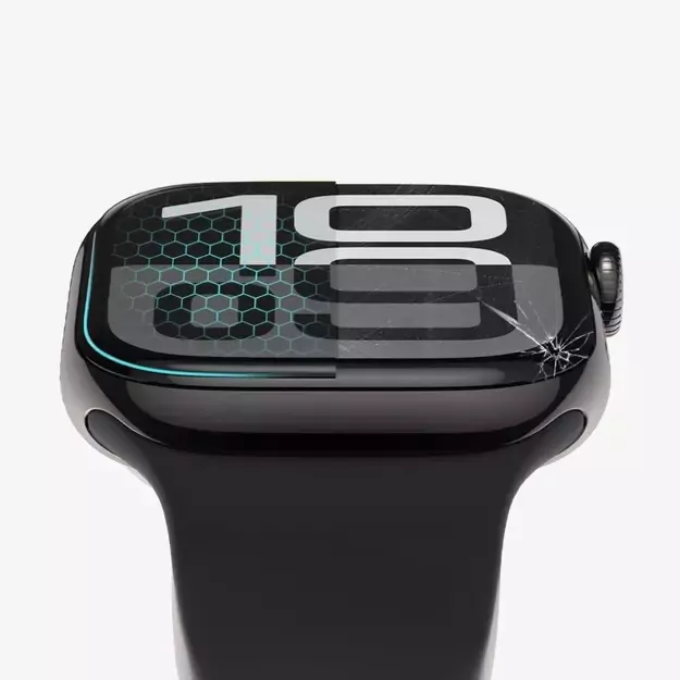 Tech-Protect Glass Flex+ 2-pack hybrid glass for Xiaomi Smart Band 10 / 10 NFC - black 1