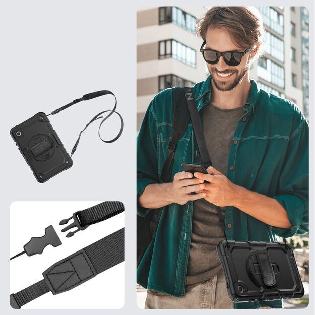 Tech-Protect Solid360 Case for Samsung Galaxy Tab A9+ 11.0 X210 / X215 / X216 - Black 10