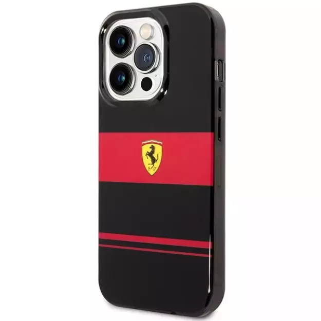 Ferrari FEHMP14XUCOK iPhone 14 Pro Max 6.7&quot  black/black hardcase IMD Combi Magsafe 8