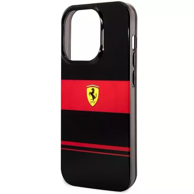 Ferrari FEHMP14XUCOK iPhone 14 Pro Max 6.7&quot  black/black hardcase IMD Combi Magsafe 12