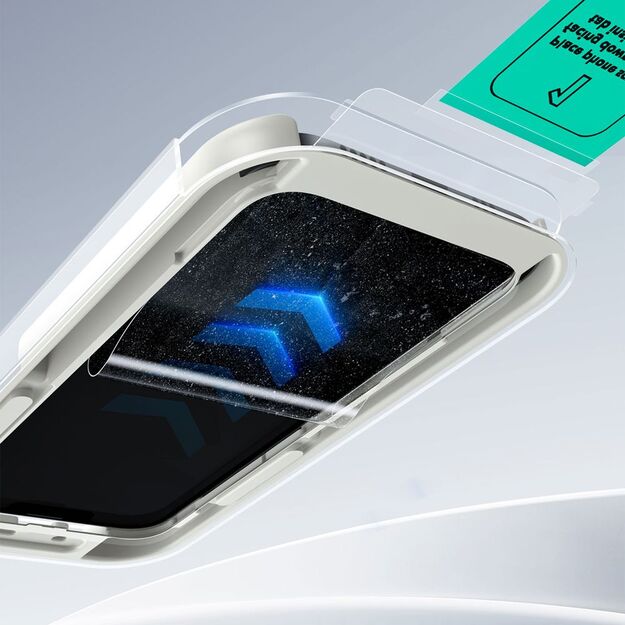 ESR UltraFit Tempered Glass 2-pack case for iPhone 13 / 13 Pro / 14 / 16e 4