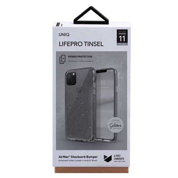 Uniq LifePro Tinsel case for iPhone 11 Pro Max - black 4