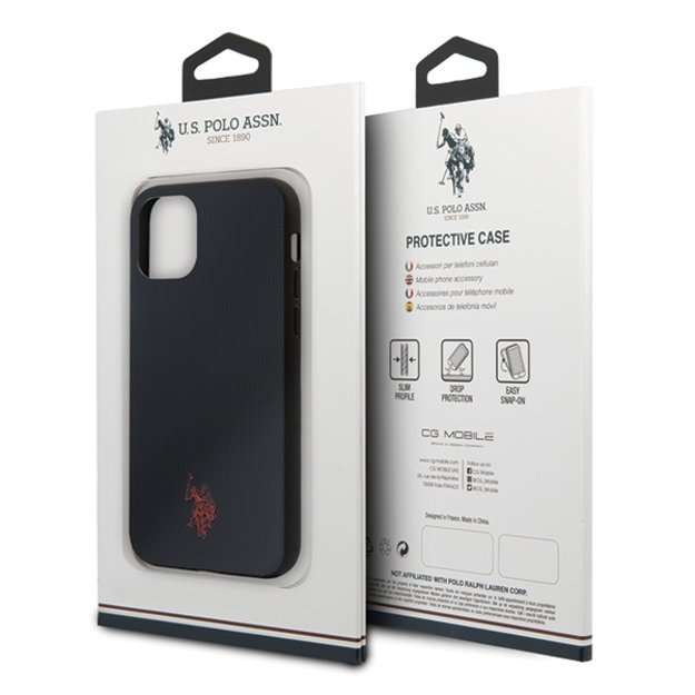 US Polo Assn. Polo Type Collection iPhone 11 Pro Max Case - Navy Blue 6