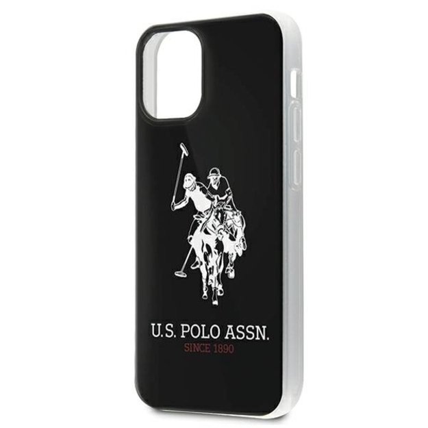US Polo USHCP12STPUHRBK iPhone 12 mini 5,4  czarny/black Shiny Big Logo 3
