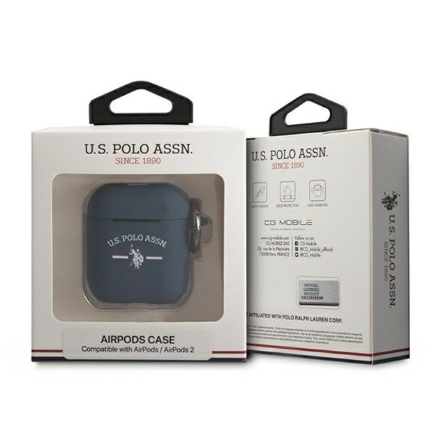 US Polo USACA2SFGV AirPods 1/2 case navy/navy 2