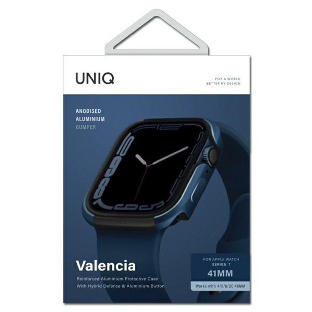 Uniq Valencia case for Apple Watch 4/5/6/7/8/SE/SE2 40/41mm - blue 2